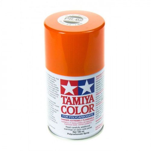 Краска по лексану PS-62 Pure Orange (100мл)