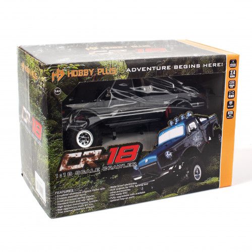 Краулер радиоуправляемый HobbyPlus CR18 Convoy (Black) 1/18 RTR фото 15