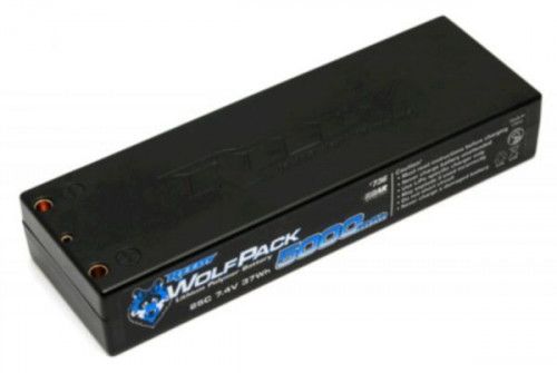 Аккумулятор силовой - WolfPack Li-Po 5000mAh 7.4V 25C (hard case)