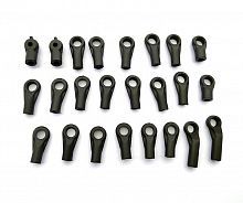 Ball linkage ends