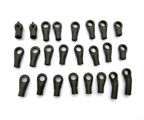 Ball linkage ends