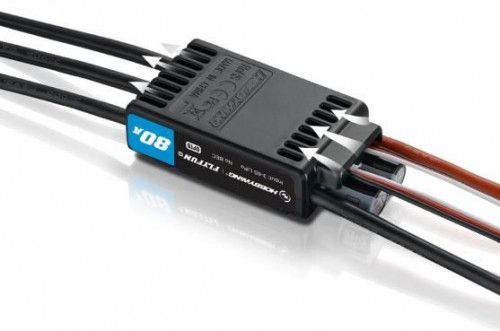 Бесколлекторный регулятор FlyFun 80A V5 для самолётов фото 2