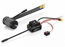 COMBO EZRUN MAX10 G2 140A / 3665SD-3200KV G3 Бесколлекторная сенсорная влагозащищенная система для масштаба 1/10