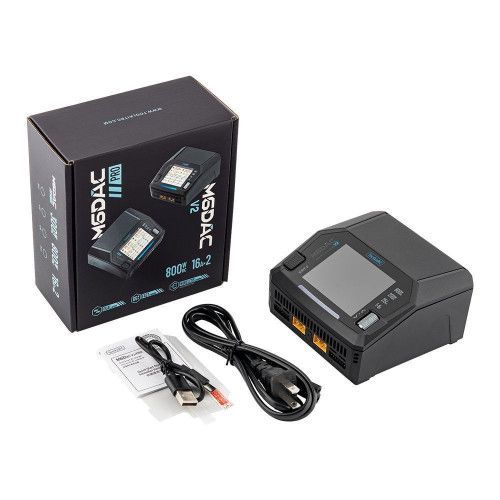 ToolkitRC M6DAC V2 800W X2 1-6S универсальное зарядное устройство фото 7