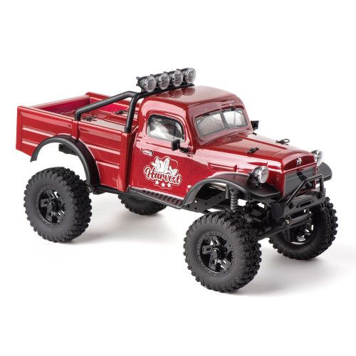Краулер радиоуправляемый HobbyPlus CR18P EVO Harvest (Maroon) 1/18 RTR фото 10