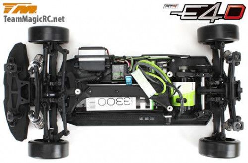 Дрифт 1/10 электро E4D SLS RTR (New Spec.) Аккумулятор и Зарядное устройство фото 10