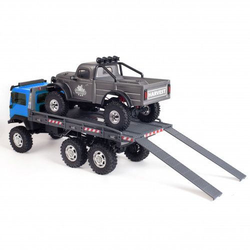 Краулер радиоуправляемый HobbyPlus CR18P Flat Bed 6X6 (Blue) 1/18 RTR фото 16