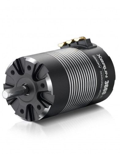 Бессенсорная бесколлекторная система Ezrun COMBO MAX10 SCT 3660SL 4000KV для масштаба 1:10 фото 3
