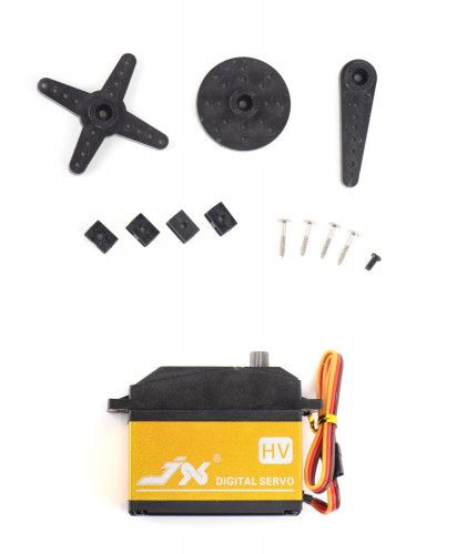 Сервомашинка JX Servo PDI-2070MG 72кг / 0.14 sec / 7.4V цифровая с металлическими редуктором фото 8