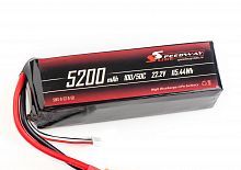 Аккумулятор Speedway Slide Li-Po soft case 6S 22.2v 5200mAh 50C XT90