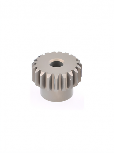 Шестерня алюминиевая Pinion gear 19T M0.6 для вала 3.17mm фото 3