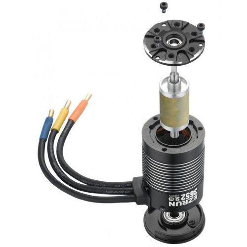 Бесколлекторный бессенсорный мотор EZRUN 3652 SL 4000 KV для масштаба 1:10 фото 2
