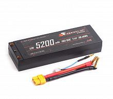 Аккумулятор Speedway Slide Li-Po PRO LCG Series Hard case 2S 7.4v 5200mAh 50C Banana Connector / XT60