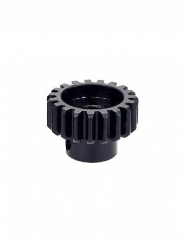 Шестерня стальная Pinion gear 19T M1 для вала 5mm фото 4
