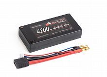 Аккумулятор Speedway Slide Li-Po PRO LCG HV 4200mAh 2S 7.6V 120C TRX 95x47x18.5mm Short pack