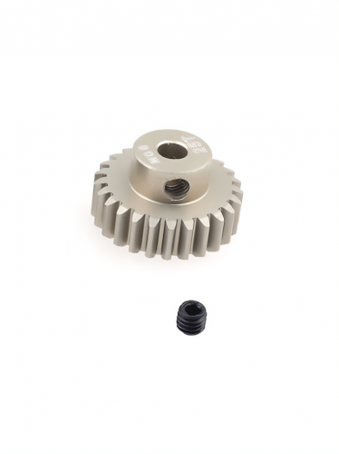 Шестерня алюминиевая Pinion gear 25T M0.6 для вала 3.17mm фото 2