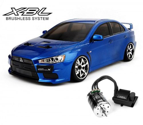 MS-01D 1/10 Scale 4WD RTR Electric Drift Car (2.4G) (brushless) EVO X (blue)