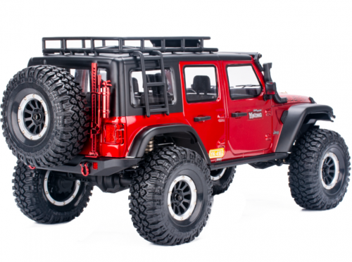 Трофи модель Yikong 4102 1/10 crawler JEEP (Red) RTR фото 2
