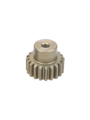 Шестерня алюминиевая Pinion gear 20T 32P для вала 3.17mm фото 5