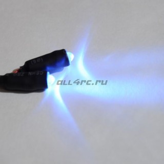 Фары типа ангельские глазки для моделей масштаба 1:10 зеленые