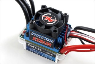 Бессенсорная бесколлекторная система Ezrun 60A 9T/3650M для масштаба 1:10