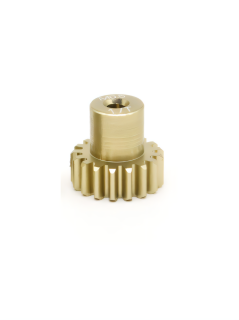 Шестерня алюминиевая Pinion gear 17T M0.5 для вала 2mm