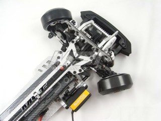 Alum. stretch servo mount (blue) (2)