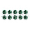 ZENOAH Imitated 4mm Hex Lock Nut Green