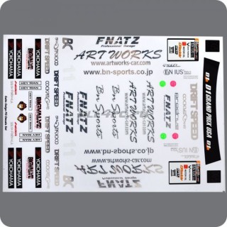 Набор наклеек для моделей NEW D1 Grand Prix USA Self Adhesive