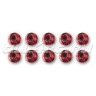 ZENOAH Imitated 4mm Hex Lock Nut red
