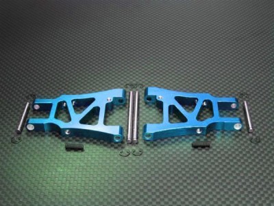 Alloy rear arm with screws & pins & e-clips for Sprint 2 Blue