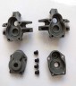 Wheel axel mounting