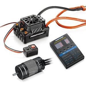 Бесколлекторная бессенсорная система Ezrun COMBO-MAX8 / T plug-4274 / 2200KV для моделей масштаба 1:8