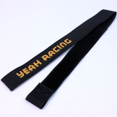 Yeah Racing LiPo & Sub-c Battery Straps(BK)  for Associated TC6 & 3Racing S Zero