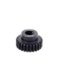 Шестерня стальная Pinion gear 25T M0.6 для вала 5mm