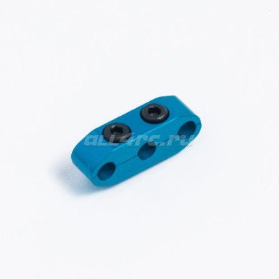 1/10 RC Racing Car CNC Alloy Wires Clip - Light Blue