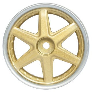 Комплект дисков (4шт.), 6 спиц, хром+золото 3320122