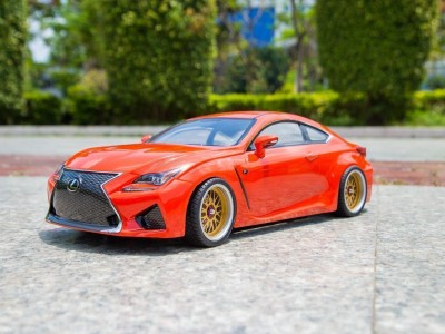 Кузов не окрашенный 1/10 Lexus RC F