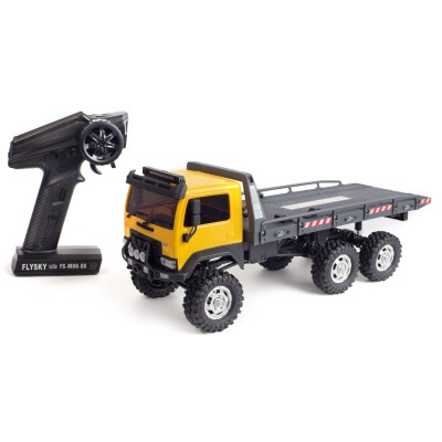 Краулер радиоуправляемый HobbyPlus CR18P Flat Bed 6X6 (Yellow) 1/18 RTR