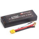 Аккумулятор Speedway Slide Li-Po PRO LCG Series Hard case 2S 7.4v 5200mAh 50C Banana Connector / XT60