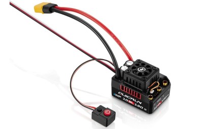 HobbyWing Quicrun WP-10BL120 G2 Бесколлекторный влагозащищенный регулятор для моделей масштаба 1:10