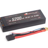 Аккумулятор Speedway Slide Li-Po PRO LCG Series Hard case 2S 7.4v 5200mAh 50C Banana Connector / TRX
