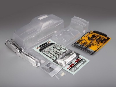 Кузов не окрашенный 1/10 1977 Skyline Hardtop 2000 GT-ES