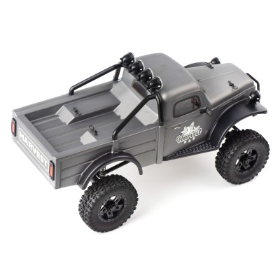 Краулер радиоуправляемый HobbyPlus CR18P EVO Harvest (Matte Metal Gun) 1/18 RTR