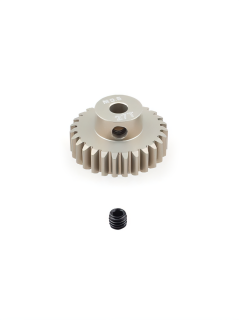 Шестерня алюминиевая Pinion gear 27T M0.6 для вала 3.17mm
