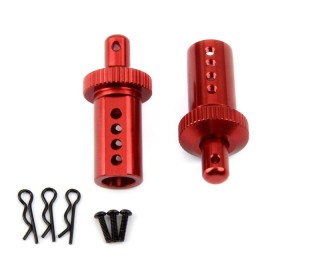 Alum. adjustable body post (red) (2)