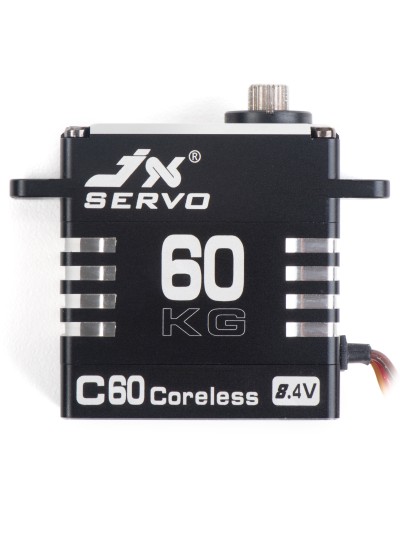 Сервопривод JX Servo C60 62кг / 0.11sec / 7.4V HV стандартный цифровой с металлическими шестернями