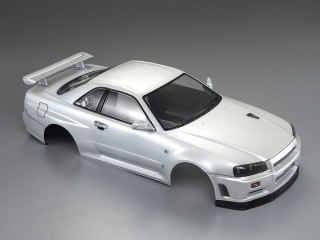 Кузов окрашенный 1/10 NISSAN SKYLINE BNR34 White Pearl