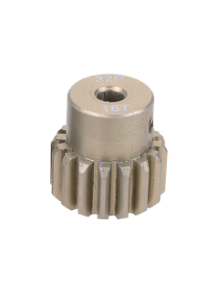 Шестерня алюминиевая Pinion gear 16T 32P для вала 3.17mm