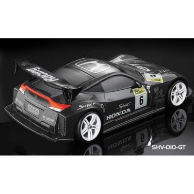 Кузов HONDA SHV-010-GT Carbon fiber окрашенный с отражателями, спойлерами и дворниками